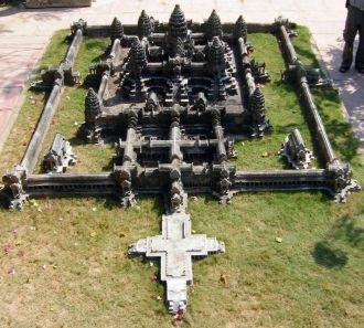 Макет храма Ангкор-Ват