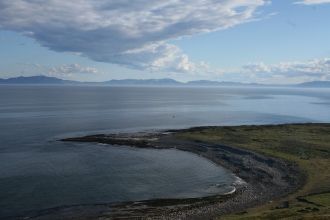 Благодаря Гольфстриму залив замерзает то