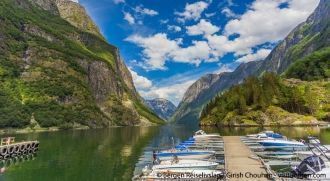 Обычно во фьордах довольно высокий урове