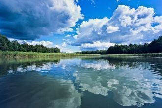 На территории Мазурского поозерья распол