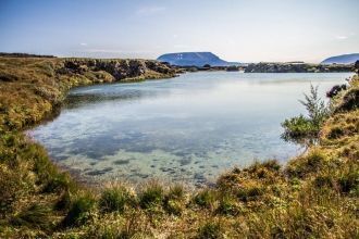 Миватн – это спокойное место, расположен