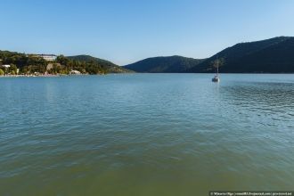 Верхняя часть реки оказалась запруженной