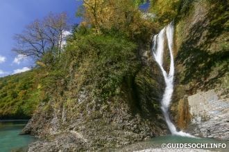 Ореховский водопад – наиболее известная 