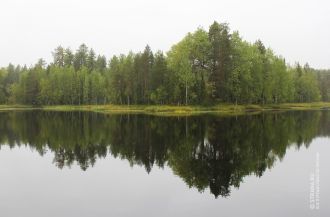 Крупнейшие озера территории: Першковское