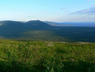 В послевоенные годы заповедная территори