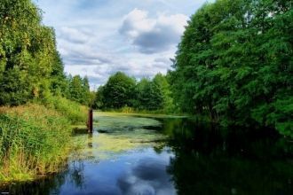 На западе граница заповедника на протяже