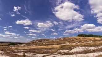 Зима холодная с сильными ветрами и часты