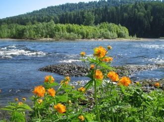 Наибольшее расчленение Кузнецкого Алатау