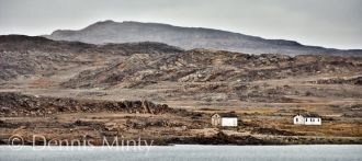 Заброшеный пост Форт-Росс на острове Сом