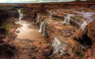 Удивительная природа - водопад Гран-Фолс