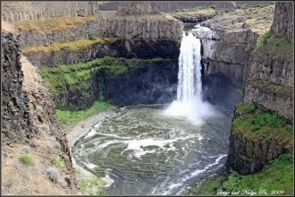 Водопад Палус в Соединенных Штатах Амери