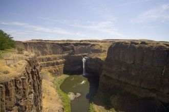Водопад Палус на территории Каньона Палу