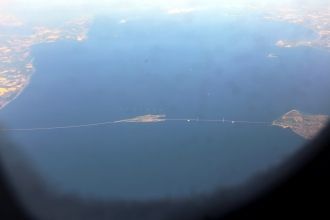 Даже  в Большом Бельте только несколько 