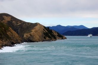 Южный остров Новой Зеландии. Побережье п