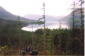 Озеро Лама у впадения реки Бучарама.