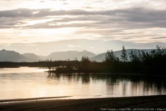 На побережье озера можно увидеть уникаль