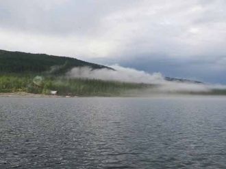 Второе по величине озеро на плато Путора