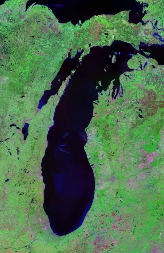 Озеро Мичиган пользуется большой популяр