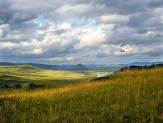 На территории заповедной зоны большое ко