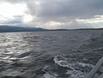 Вид на озеро Умбозеро.