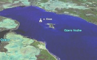 Озеро Воже в настоящее время пребывает н