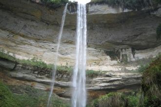 Нижний уровень Водопада Умбилла.