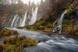 Водопад Бурней.