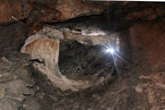 После войны в этих местах открыли карьер