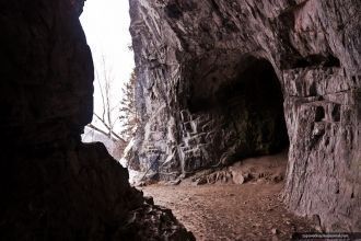 Большое количество карстовых образований