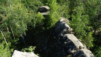 Некогда гора была значительно выше. Но п