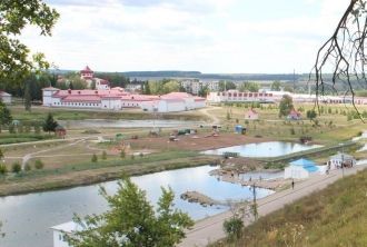 В 1924 году на источниках построили сана