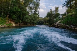 Дебет (расход воды) родника Красный Ключ
