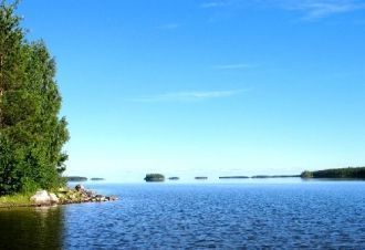 Увеличение размеров озера было достигнут