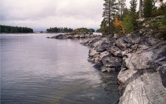 Ковдозеро имело 56 метров в глубину, но 