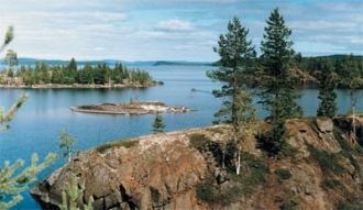 Вид с острова Филин