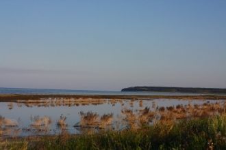На побережье Молочного Лимана уютно расп
