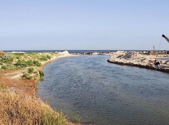 Свое начало Молочная река берет с Донецк