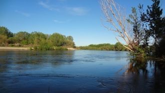 Из-за больших размеров водного зеркала л