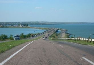 Хаджибейский лиман лежит на берегу Черно