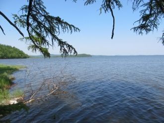 Равнина аллювиально-озёрная, заполненная