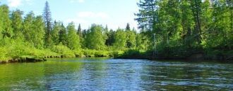 Гряды и холмы сложены в основном песчани