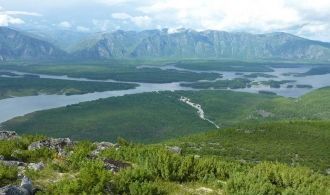 Алымак имеет протяженность более 60 км. 