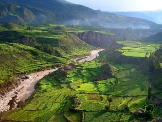 Каньон Колка образовался в долине одноим