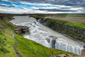 Гюдльфосс находится на реке Кхвитау - «Б