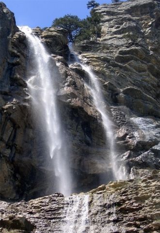 Местное население называет водопад Ялтин