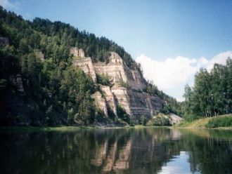 Пермские отложения, слагающие Уфимское п