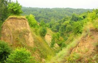 На одной из гор заповедника - Княжей - в