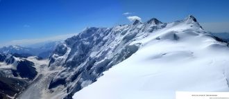 Популярное место альпинизма. На вершину 