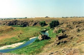 Берда вливает свои воды в Сладкий лиман.