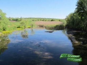 Река Грузской Еланчик возле заповедника 